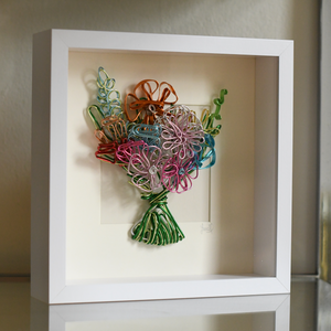 002 - Framed Bouquet