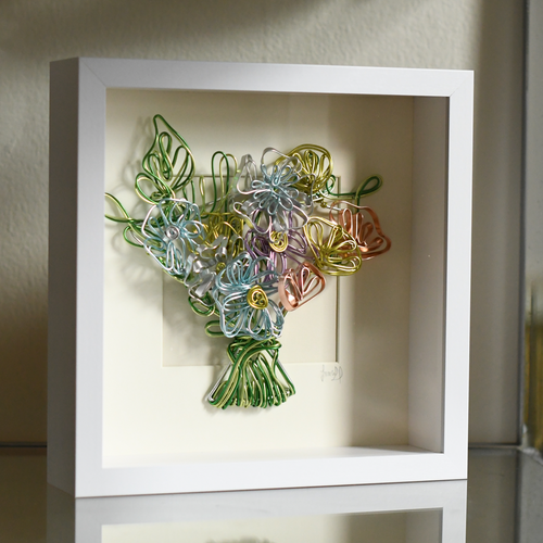 004- Framed Bouquet