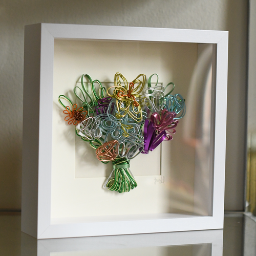 005- Framed Bouquet