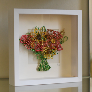 012- Framed Bouquet