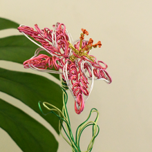 Load image into Gallery viewer, Pink Lily - Wire Flower